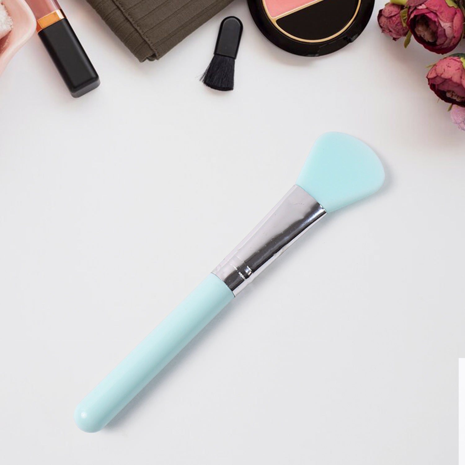 Soft Silicone Face Mask Applicator Brush (1 Pc) Soft Silicone Face Mask Applicator Brush (1 Pc)